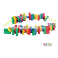 JQ1042 Hotsale DIY Kids Educational Wisdom Plastic Puzzle Beads